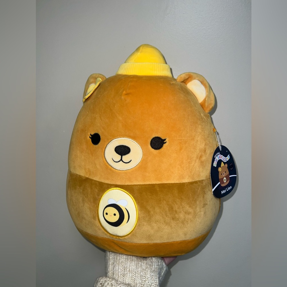 NWT Mei Lien the Honey Bear 🐻 Select Series 🍯 12" Black Tag